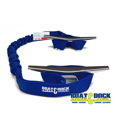 Boat Lines & Dock Ties Boat Dock Tie Bungee, Made in USA, 2 Loop Pack –  outdoor socks and gear