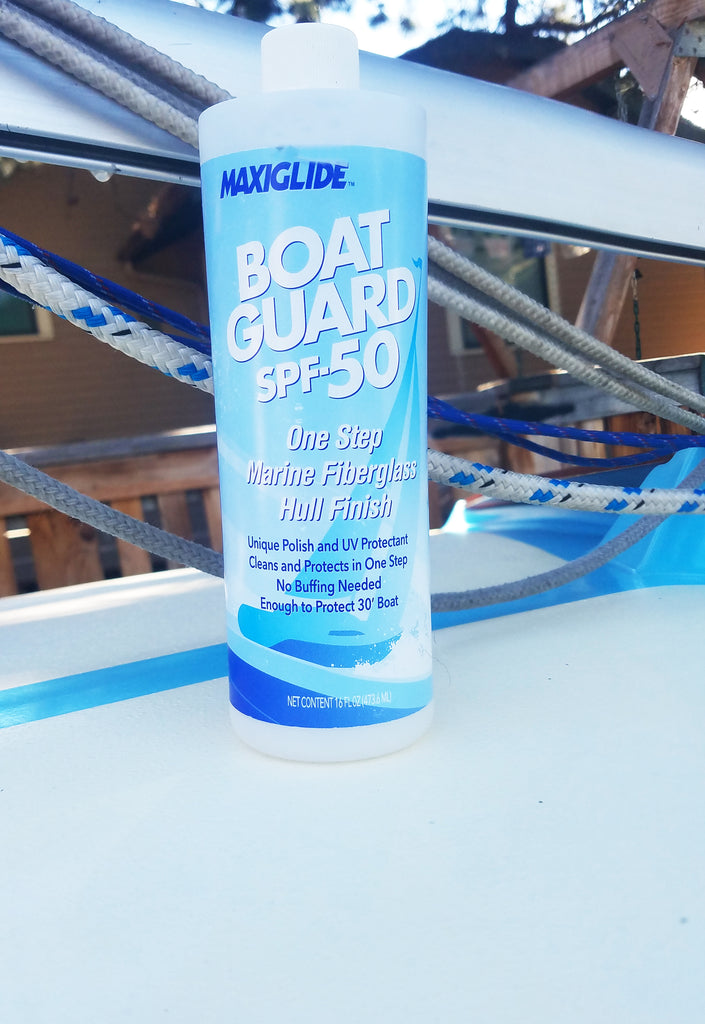 Maxiglide Boat Guard SPF50 One Step Marine Fiberglass Hull Finish