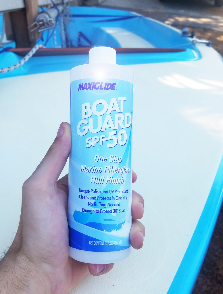 Maxiglide Boat Guard SPF50 One Step Marine Fiberglass Hull Finish