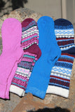 Cabin Socks -Double Layer Aloe  Home/ Spa Socks 2 pack